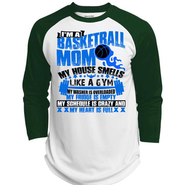 I'm A Basketball Mom T Shirt, I Love Basketball T Shirt, Awesome T-Shirts  (Polyester Game Baseball Jersey)