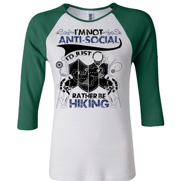 I'd Just Rather Be Hiking T Shirt, I Love Hiking T Shirt, Awesome T-Shirts