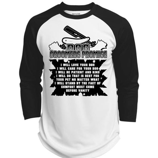 A black t-shirt with the shopify logo