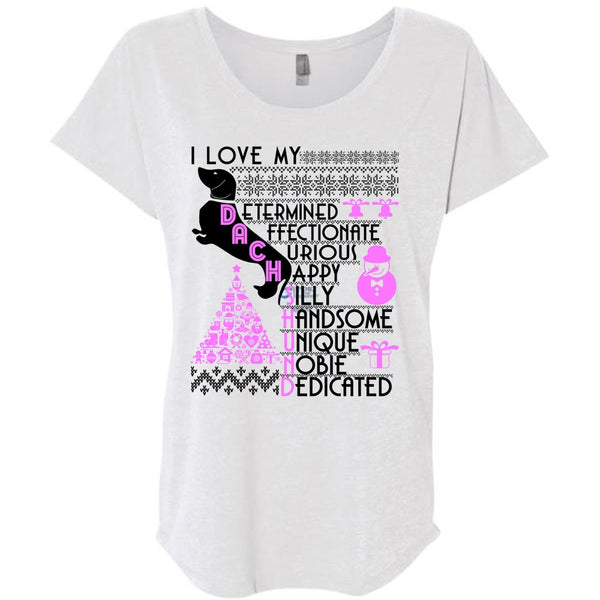 I Love My Dachshund T Shirt, I Love My Dog T Shirt, Awesome T-Shirts