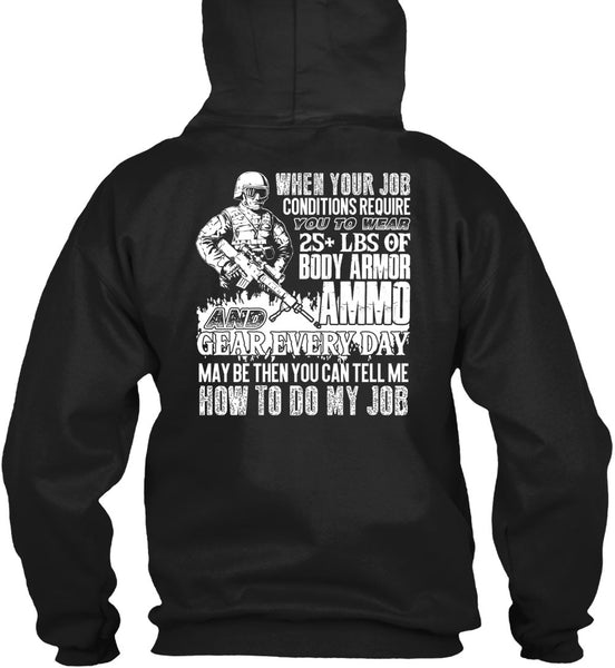 Body Armor Ammo T Shirt, Being A Veteran T Shirt