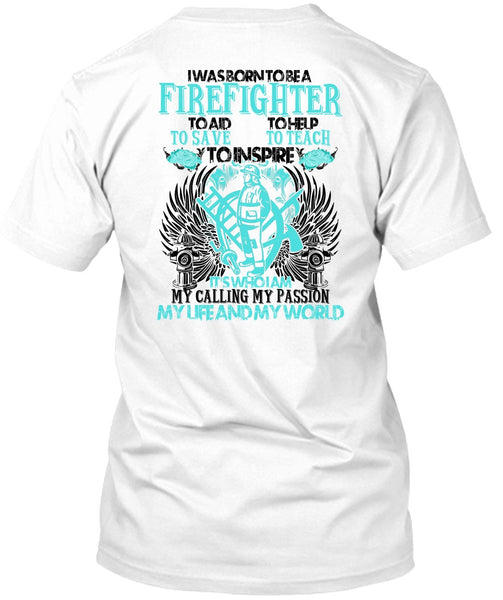 A black t-shirt with the shopify logo