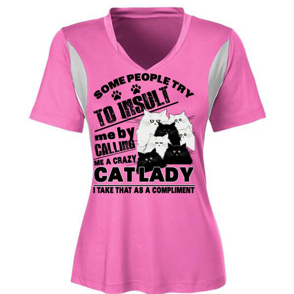 Calling Me A Crazy Cat Lady T Shirt, I Love My Cat T Shirt, Awesome T-Shirts