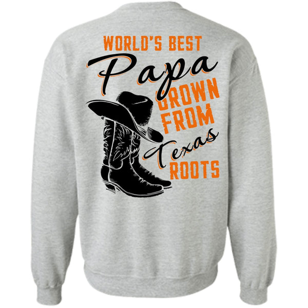 I Love Papa T Shirt, World's Best Papa Sweatshirt