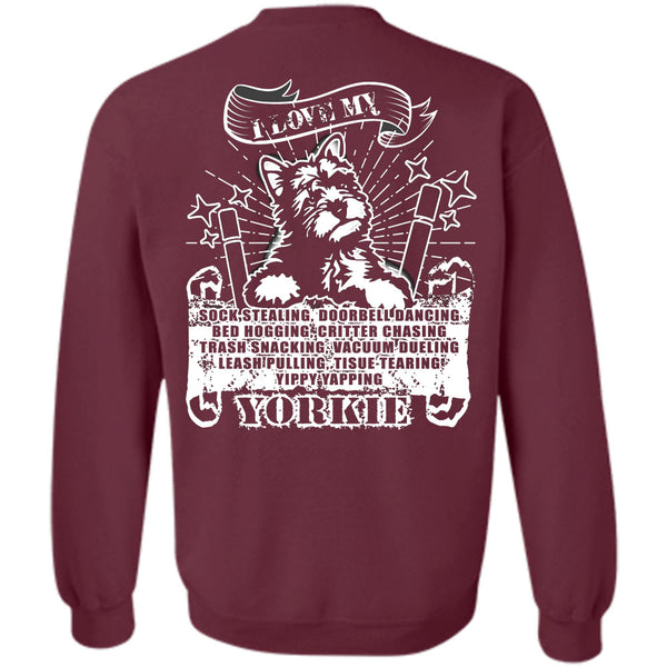 Sock Stealing Doorbell Dancing T Shirt, I Love My Dogs Sweatshirt