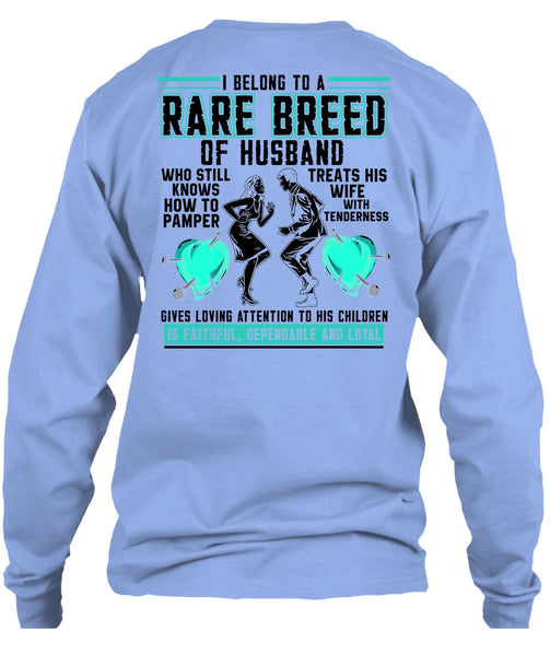 Rare Breed Of Husband T Shirt, I Love Husband T Shirt