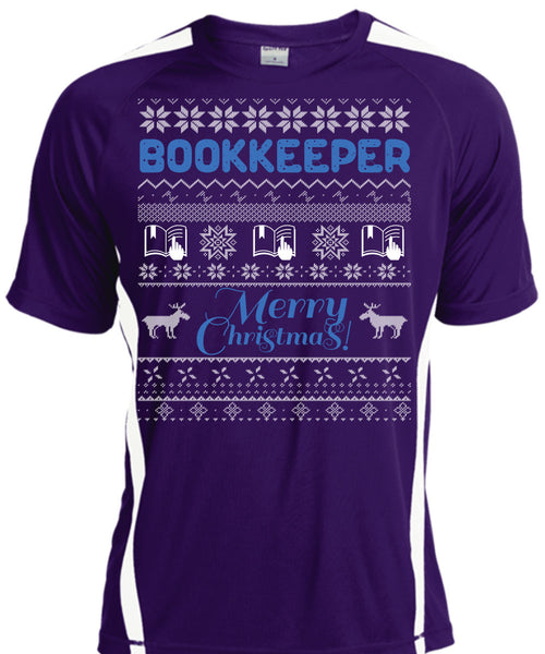 Bookkeeper Merry Christmas T Shirt, Being A Reader T Shirt, Cool Shirt