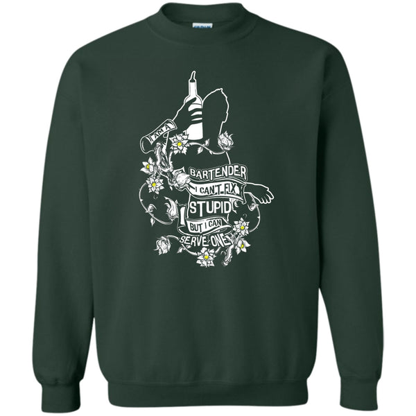 I Can Serve One T Shirt, Coolest Bartender Sweatshirt