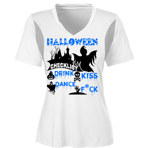 Halloween Checklist Drink Kiss Dance T Shirt, Wait For Halloween T Shirt, Awesome T-Shirts