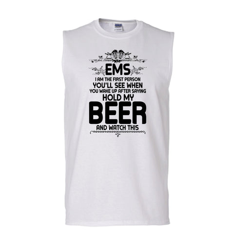 A black t-shirt with the shopify logo