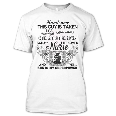 A black t-shirt with the shopify logo