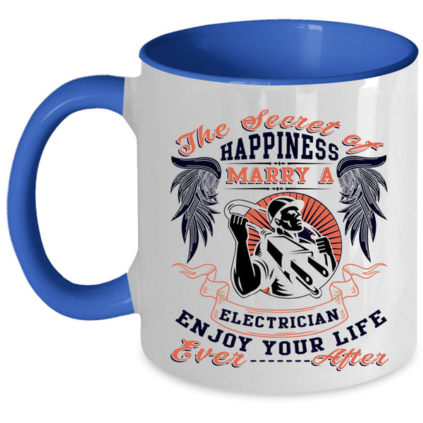 I Love Electrician Coffee Mug, Marry A Electrician Accent Mug