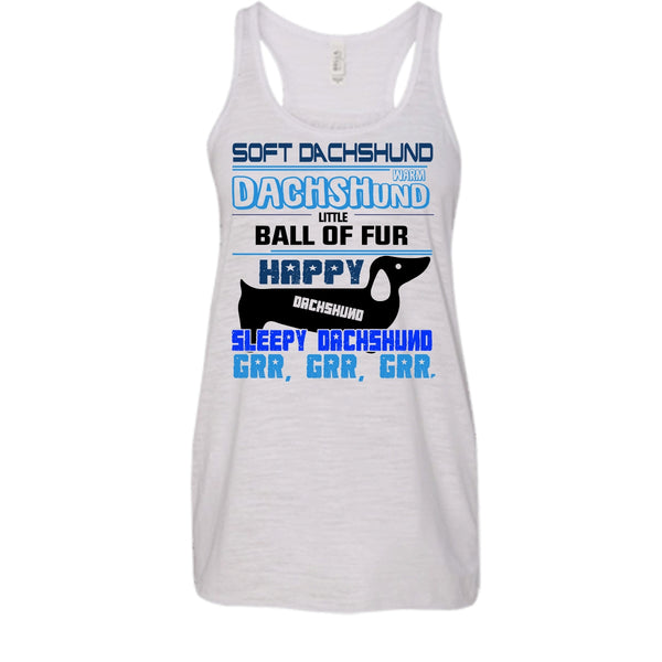 Soft Dachshund With Dachshund Little Ball Of Fur Shirt, Cute Dog Shirt