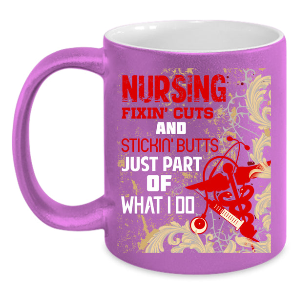 Nursing Coffee Mug, Cute Gift For Nurses Coffee Cup