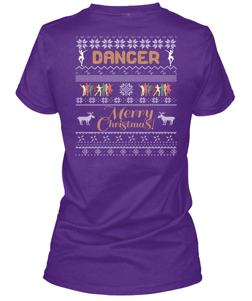 Dancer Merry Christmas T Shirt, I Love Dancer T Shirt