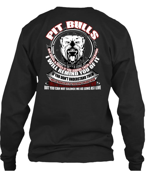 Pit Bulls Do Have A Voice T Shirt, My Favorite T Shirt