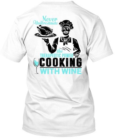 A black t-shirt with the shopify logo