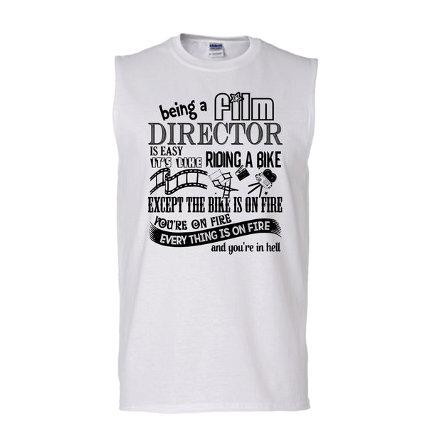 A black t-shirt with the shopify logo