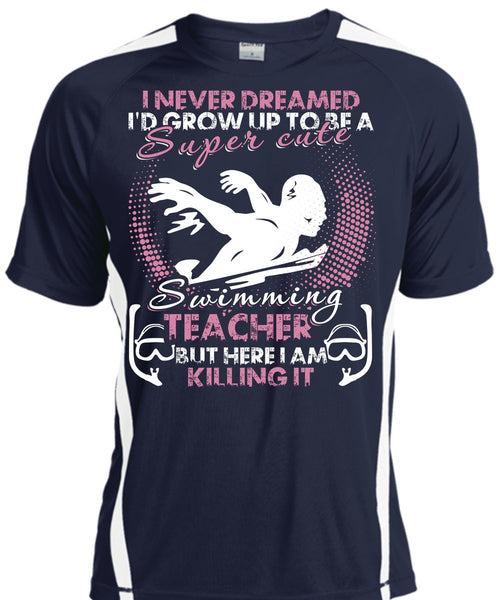 Cute Swimming Teacher T Shirt, I Am Killing It T Shirt, Cool Shirt