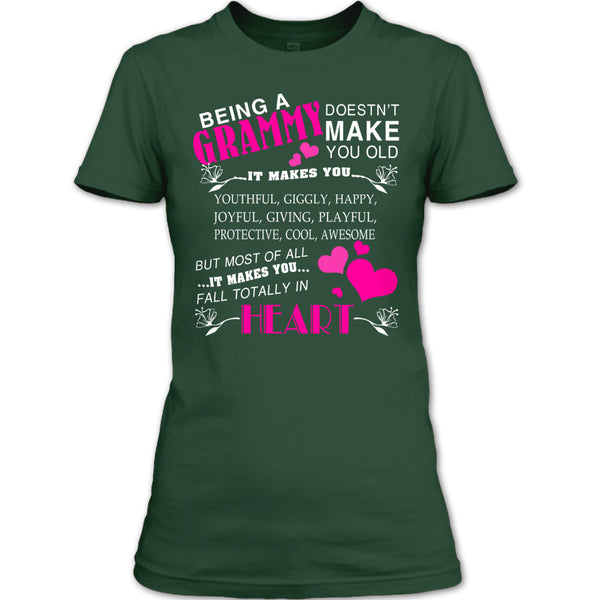 Being A Grammy T Shirt, Coolest Grandmother T Shirt