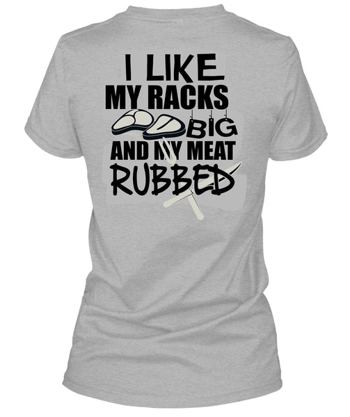 I Like My Racks Big T Shirt, I Love Chef T Shirt
