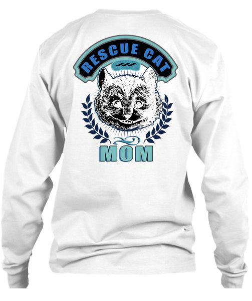 Rescue Cat Mom T Shirt, Being A Mother T Shirt