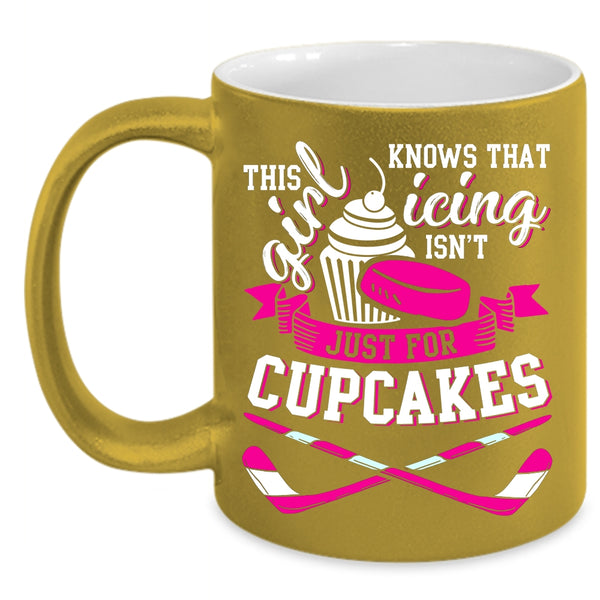 Cute Girls Coffee Mug, Icing Isn't Just For cupcakes Coffee Cup