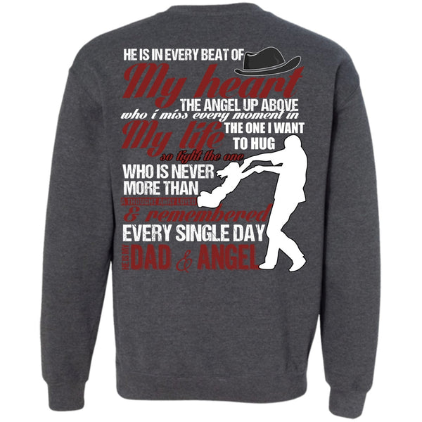 My Heart T Shirt, I Love Dad Sweatshirt