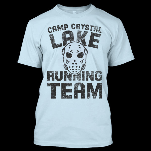 A black t-shirt with the shopify logo