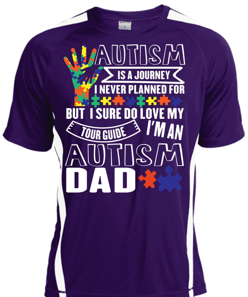 Autism Is A Journey T Shirt, I'm An Autism Dad T Shirt, Cool Shirt