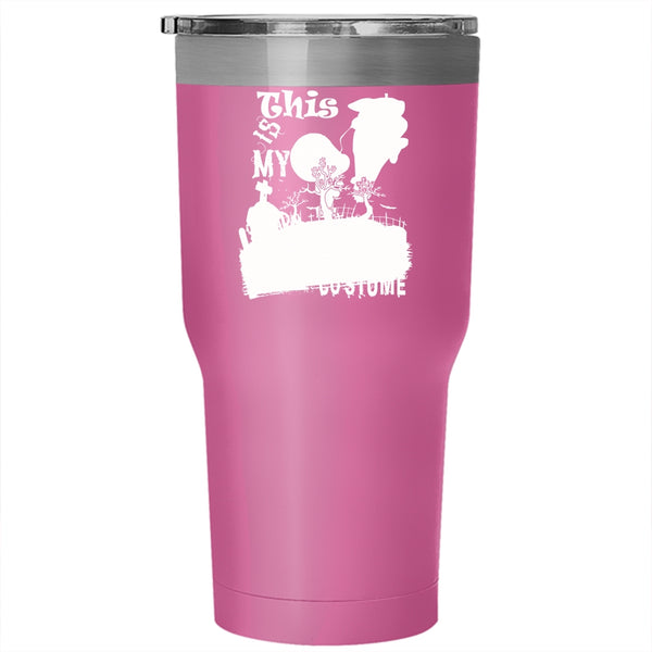This Is My Scary Director Costume Tumbler 30 oz Stainless Steel, Scary Halloween Travel Mug