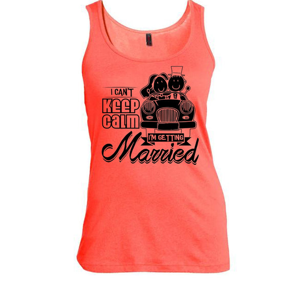 I Can't Keep Calm T Shirt, Husband And Wife Tank Top