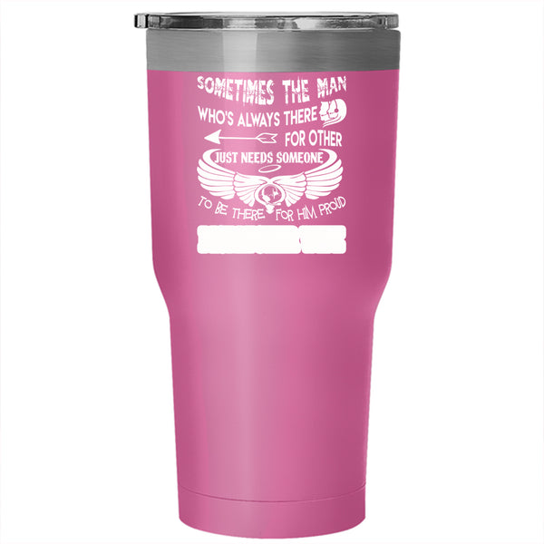 Dispatcher Wife Tumbler 30 oz Stainless Steel, Funny Gift For My Wife Travel Mug