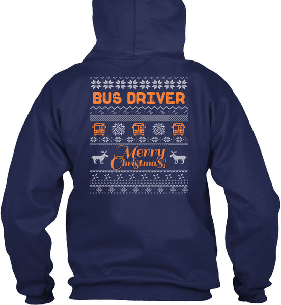 Bus Driver Merry Christmas T Shirt, Being A Driver T Shirt