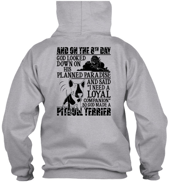 God Made A Pit Bull Terrier T Shirt, I Love Pit Bull T Shirt