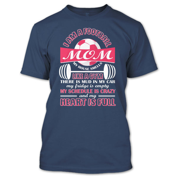 A black t-shirt with the shopify logo