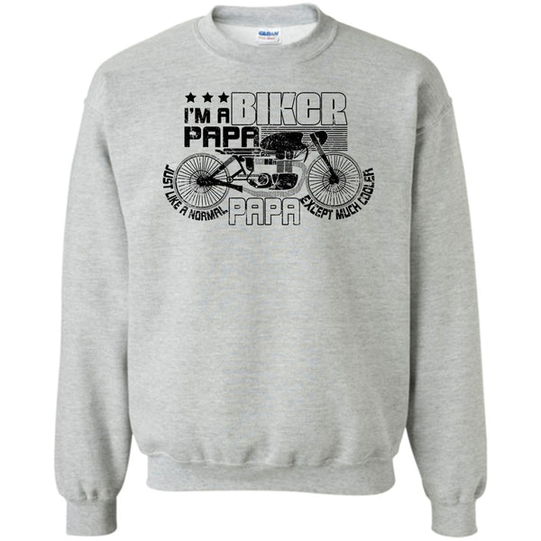 Gift For Grandpa T Shirt, I'm A Biker Papa Sweatshirt