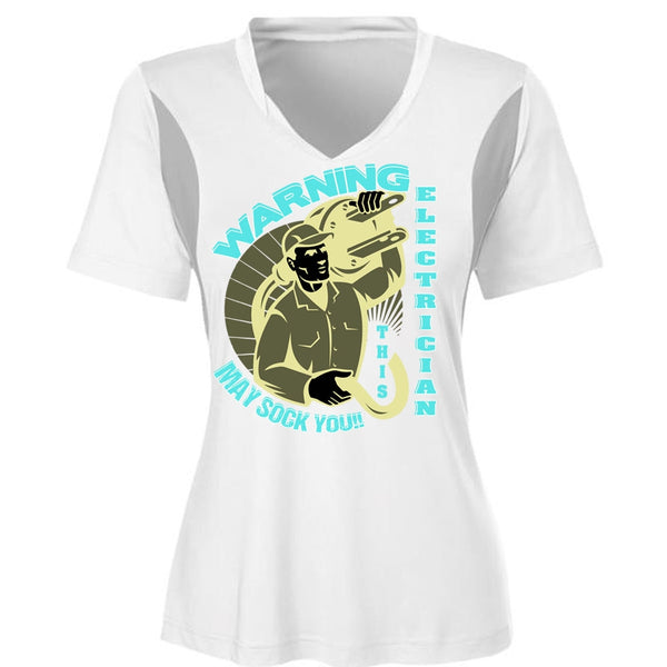 Warning Electrician T Shirt, I Love Electrician T Shirt, Awesome T-Shirts