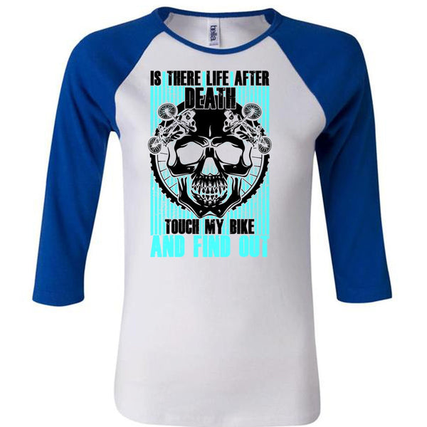 Touch My Bike And Find Out T Shirt, I Love Biker T Shirt, Awesome T-Shirts