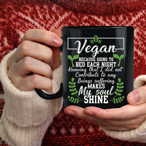 Vegan Coffee Mug, Cute Gift For Vegan Coffee Cup