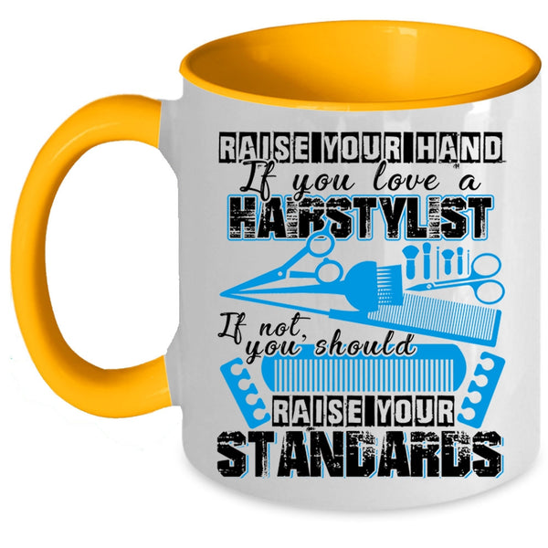 Awesome Hairstylist Coffee Mug, If You Love A Hairstylist Accent Mug