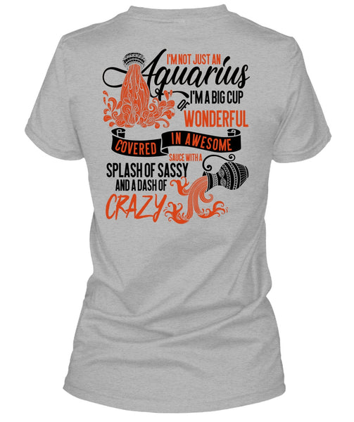 I'm Not Just An Aquarius T Shirt, I Love Aquarius T Shirt
