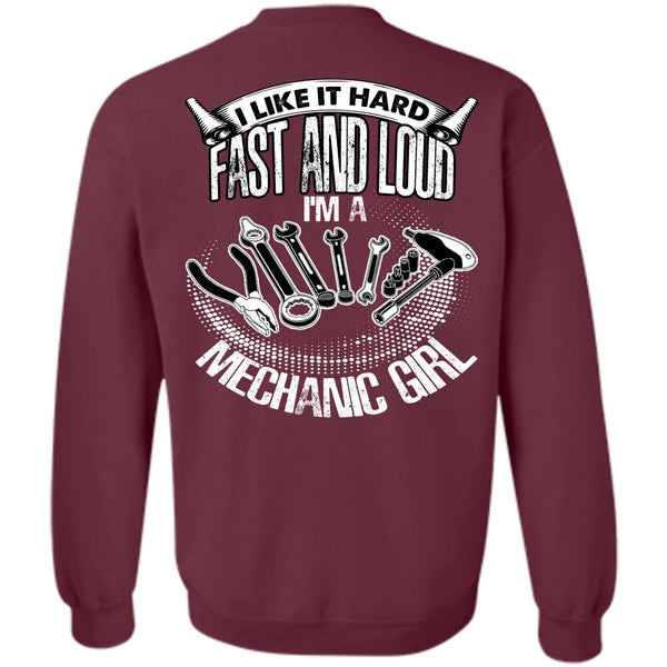 Fast And Loud T Shirt, I Love Mechanic Sweatshirt