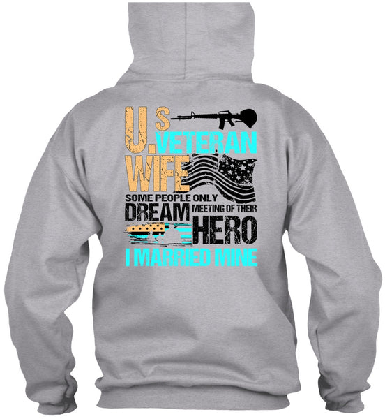 US Veteran Wife T Shirt, I Love Veteran T Shirt