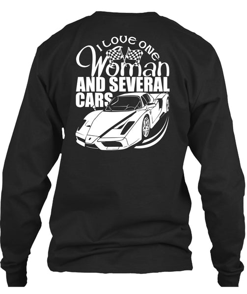 I Love One Woman And Several Cars T Shirt, Being A Driver T Shirt