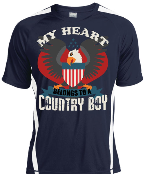 My Heart Belongs To A Country Boy T Shirt, Being A Veteran T Shirt, Cool Shirt