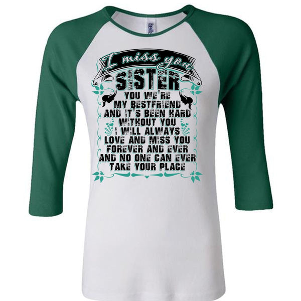 I Miss You Sister T Shirt, I Love Sister T Shirt, Awesome T-Shirts