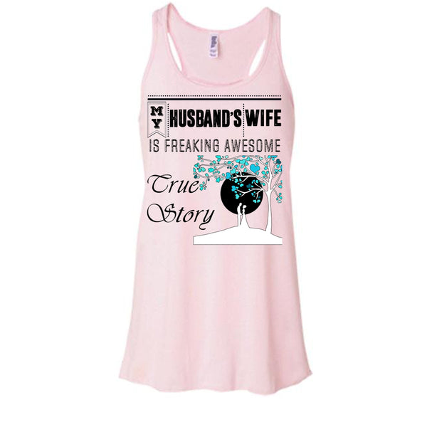 My Husband's Wife T Shirt, Coolest Wife T Shirt, Awesome t-shirts