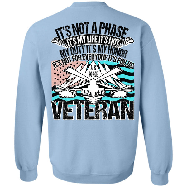 I Love Veteran T Shirt, Air Force Veteran Sweatshirt