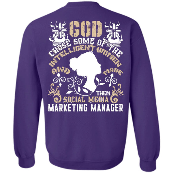 Intelligent Women T Shirt, I Love Manager Sweatshirt